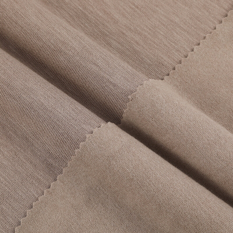 2725#Moss Warm Velvet Bamboo Ribbed Single Pull (26 0g) Details 1