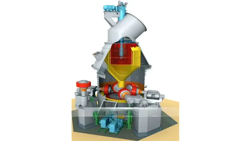 Medium-speed coal mill