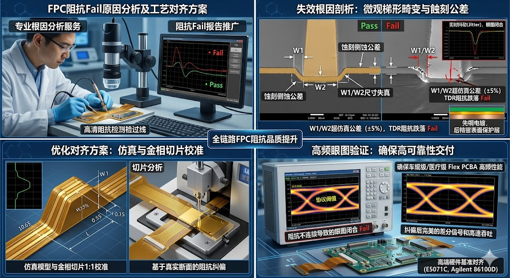 Avoiding High-Frequency "Signal Black Holes": Deep Dive into Flexible PCB Impedance Failures and Yield Recovery Strategies