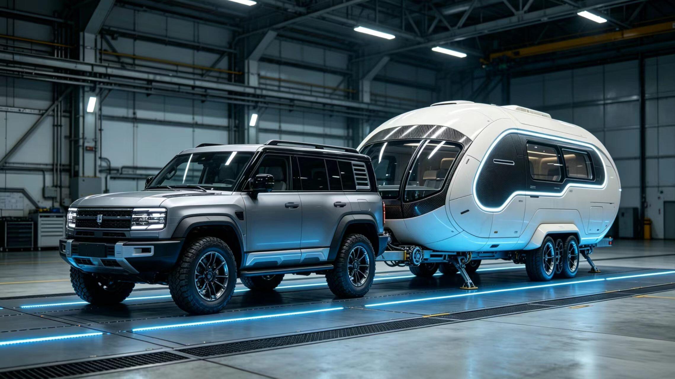Mid-size Trailer · Long-Distance Travel
