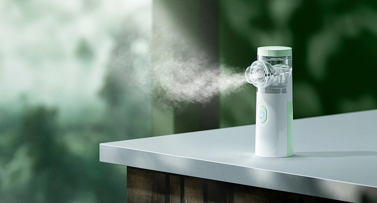 Medical Nebulizer Usage Scenario