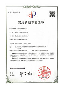 Patent Certificate 1