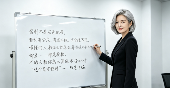 底仓套利是置换，操纵是制造价差——工具和武器的差别在用法里  | 10-4