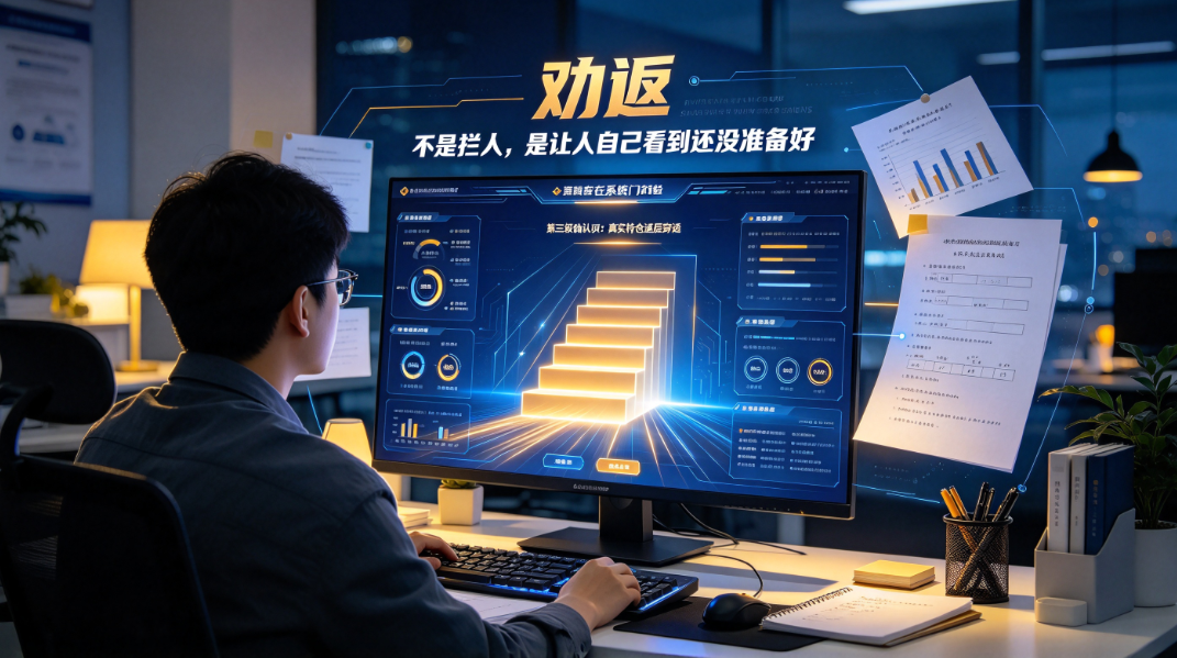 劝返:完成第二级却被系统踢回,他说“我知道了我不配进第三级” | 唐臣操盘录 17-3 - 爱方得