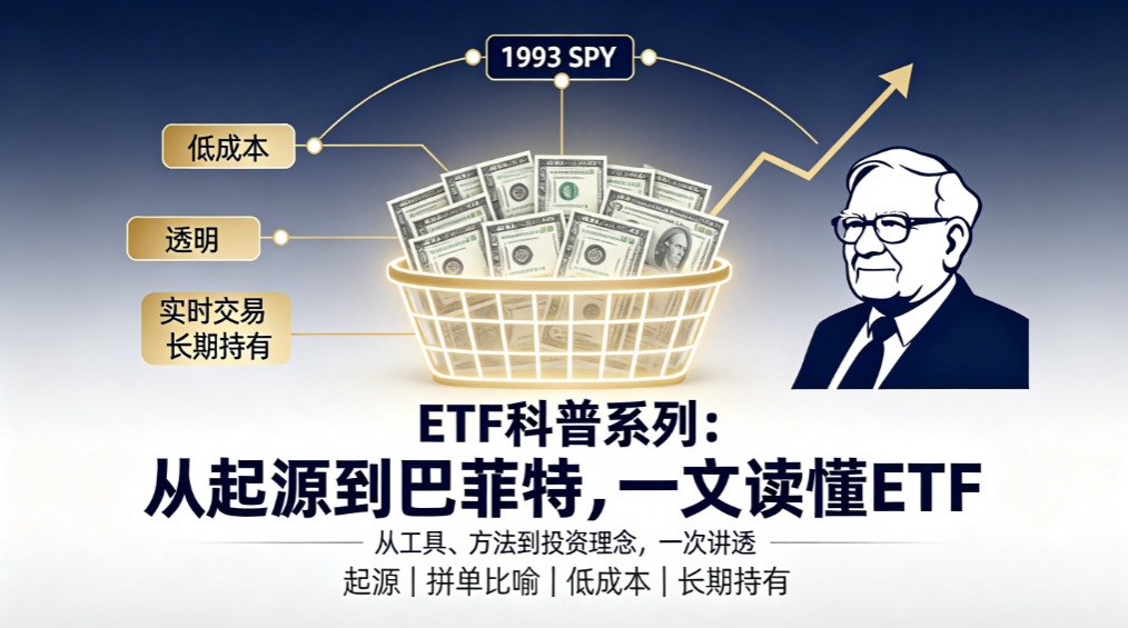 ETF科普系列：从起源到巴菲特，一文读懂ETF——监管漏洞意外催生的金融创新 - 爱方得