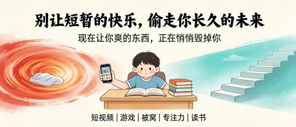 别让短暂的快乐,偷走你长久的未来 - 爱方得