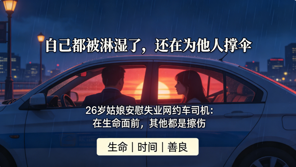 那个安慰失业司机的癌症晚期女孩，让我们重新理解了“善良” - 爱方得资讯