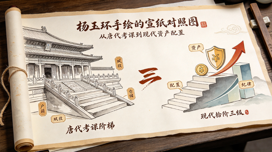考课制度：杨玉环用一张宣纸画了两千年学习路径 | 唐臣操盘录 17-2 - 爱方得