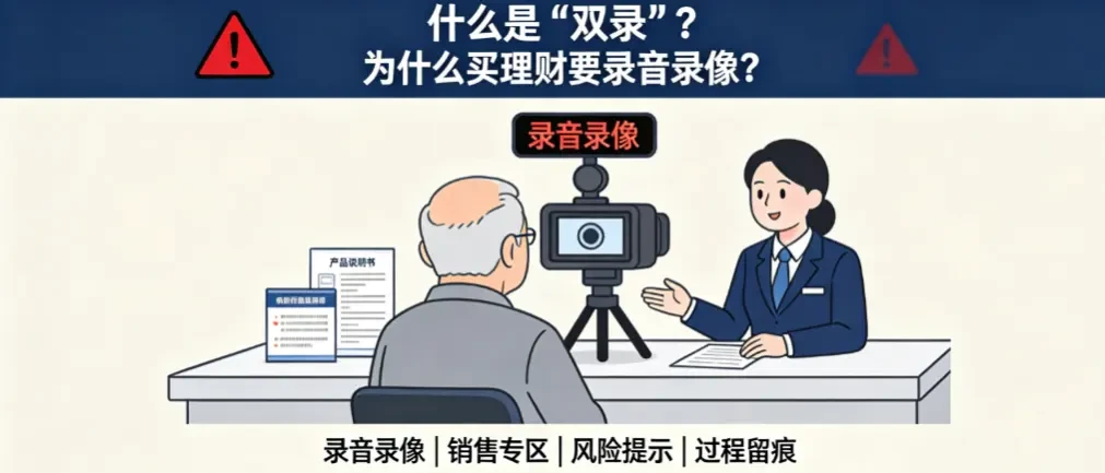什么是“双录”?为什么买理财要录音录像? - 爱方得