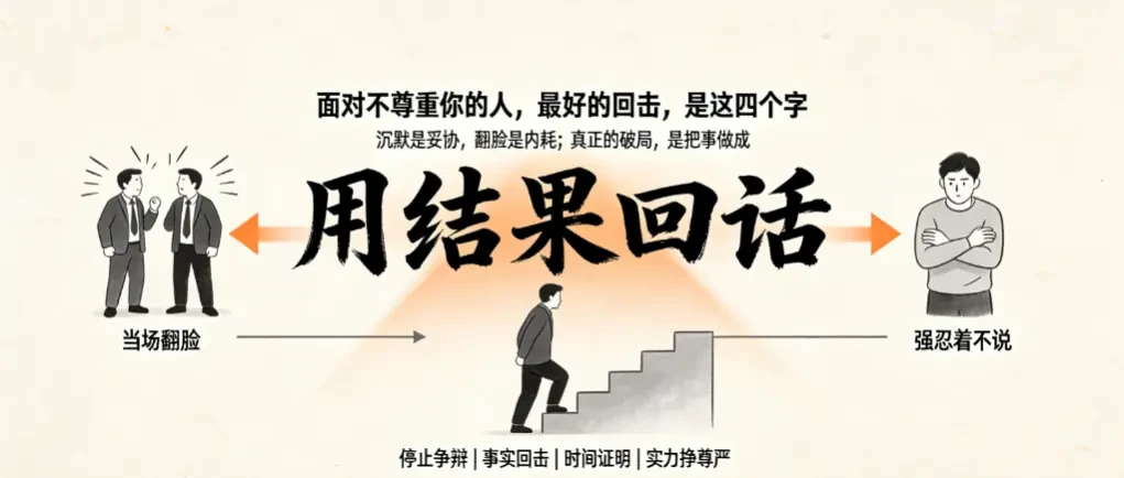 面对不尊重你的人,最好的回击,是这四个字 - 爱方得