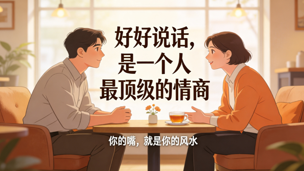 好好说话,是一个人最顶级的情商 - 爱方得