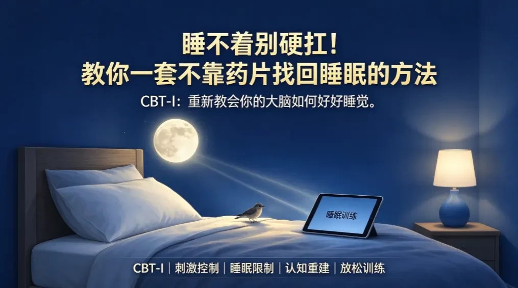 睡不着别硬扛！教你一套不靠药片找回睡眠的方法 - 爱方得