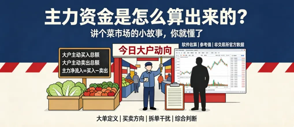 “主力资金”和“资金流向”是怎么算出来的？讲个小故事你就懂了 - 爱方得推荐阅读