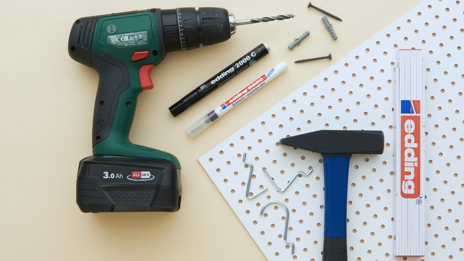 All your tools, exactly where you need them!