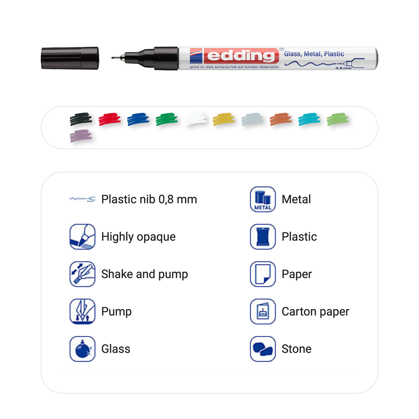 edding 780 gloss paint marker