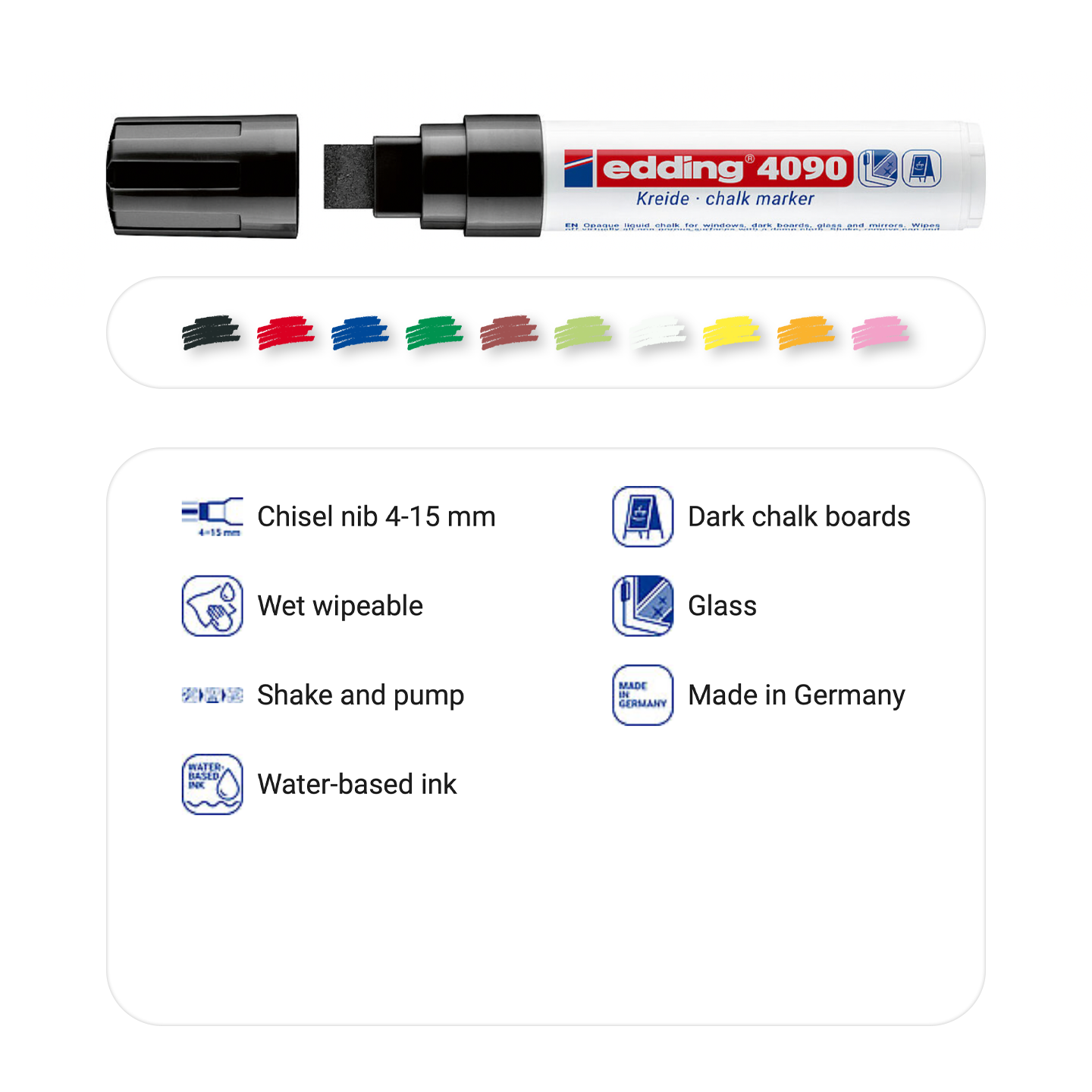 edding 4090 chalk marker 