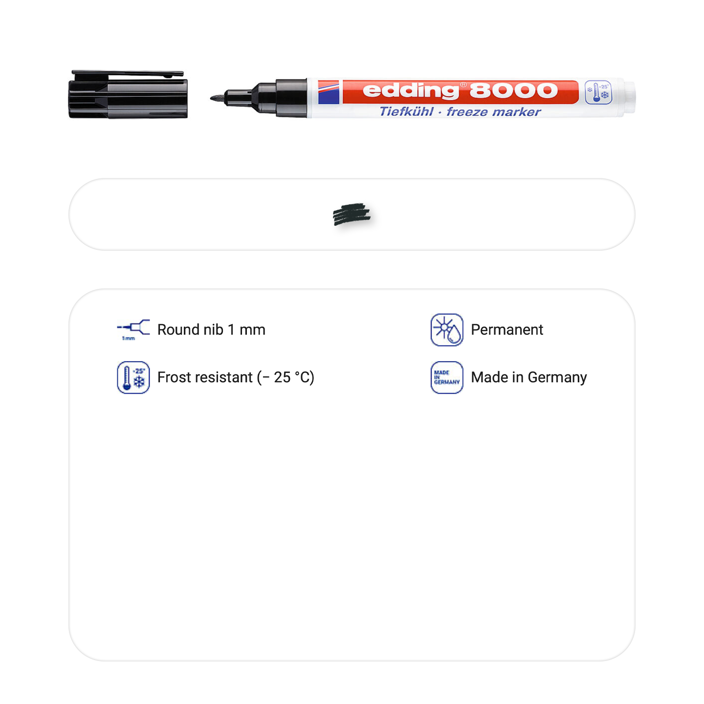 edding 8000 freeze marker 