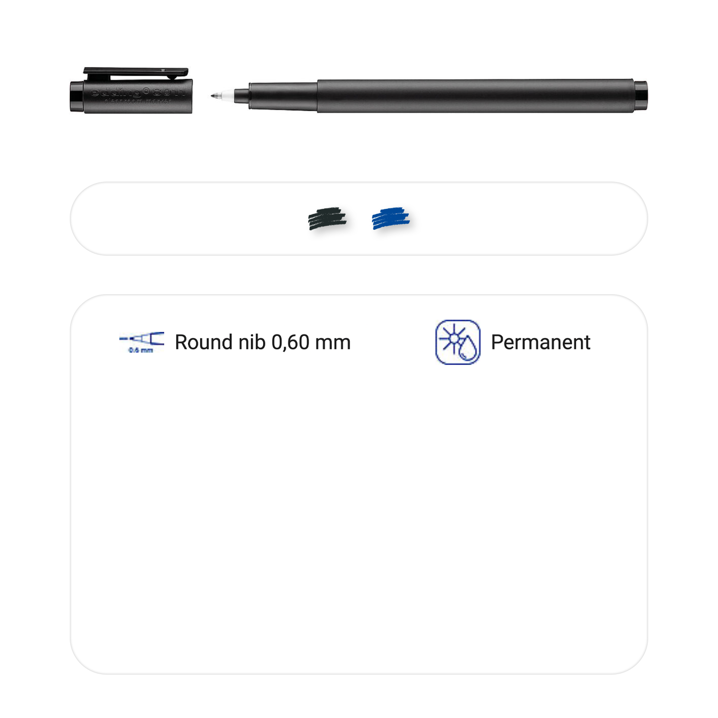 edding 8011 cleanroom marker