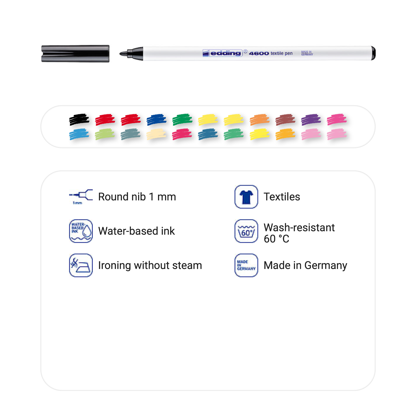 edding 4600 textile marker