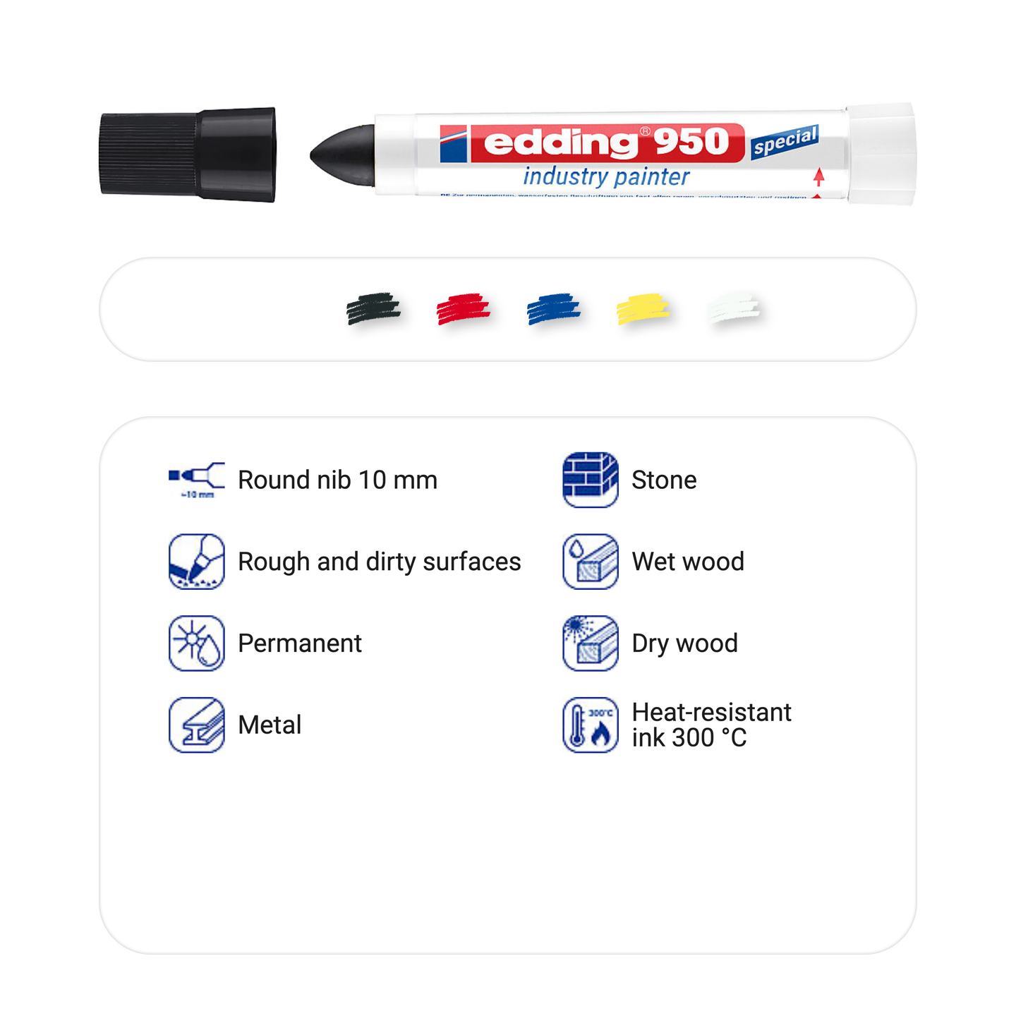 edding 950 industry painter 