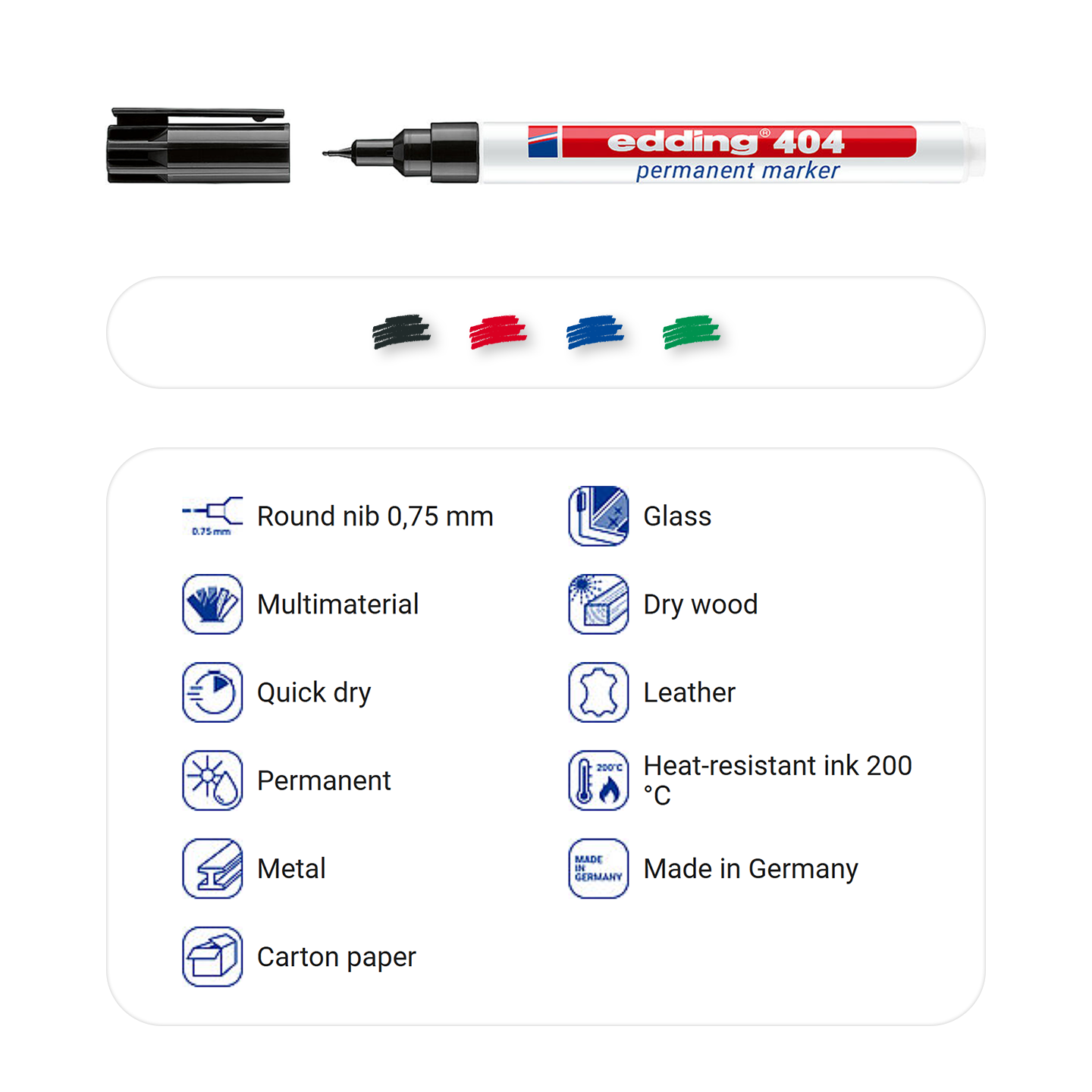 edding 404 permanent marker