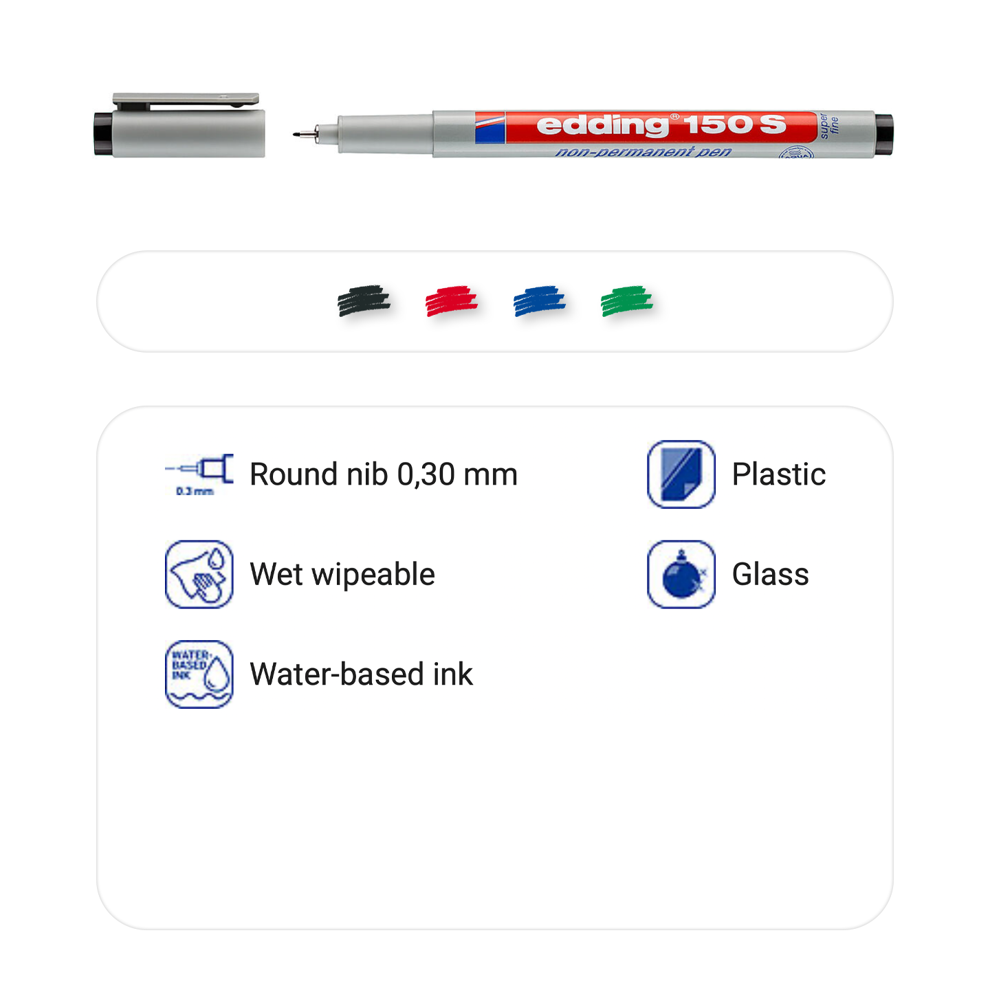 edding 150 S non-permanent pen 