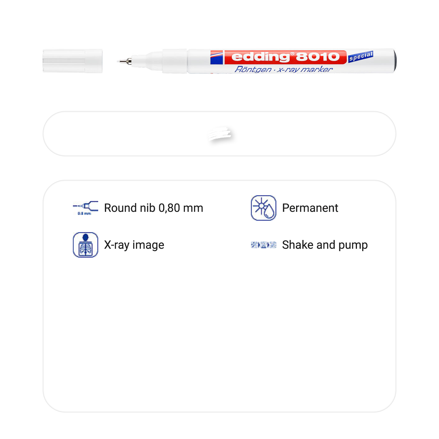 edding 8010 x-ray marker 