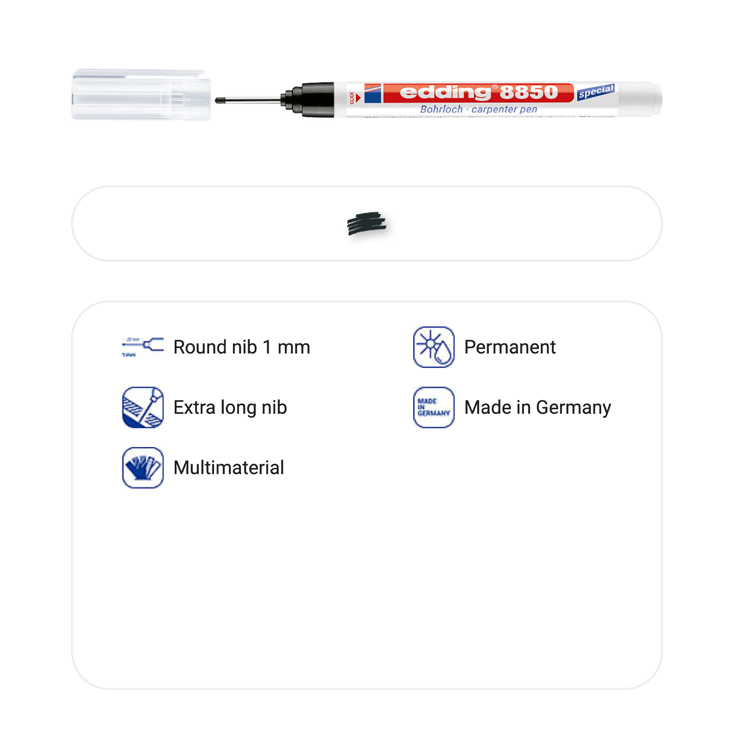 edding 8850 carpenter pen 