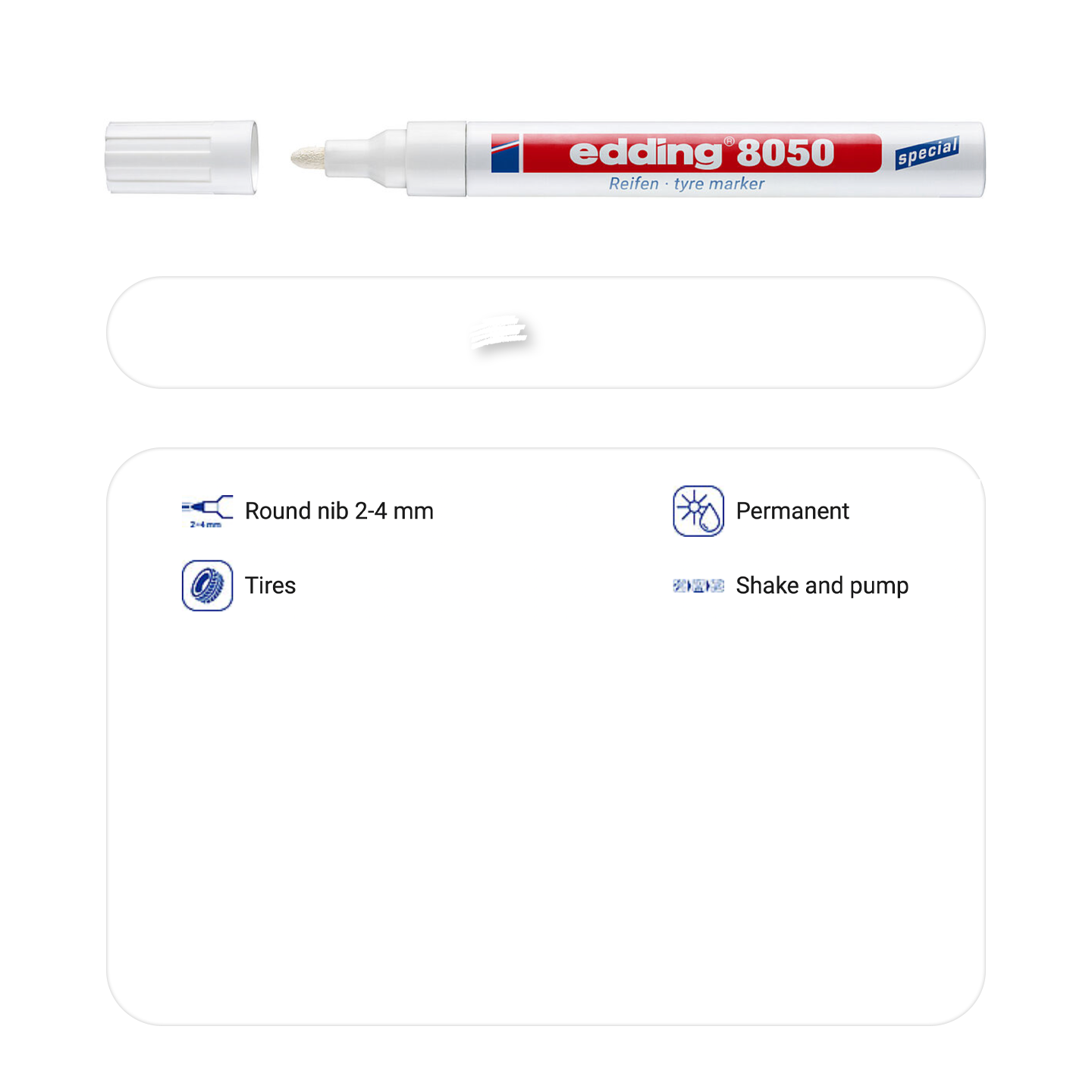 edding 8050 tyre marker 