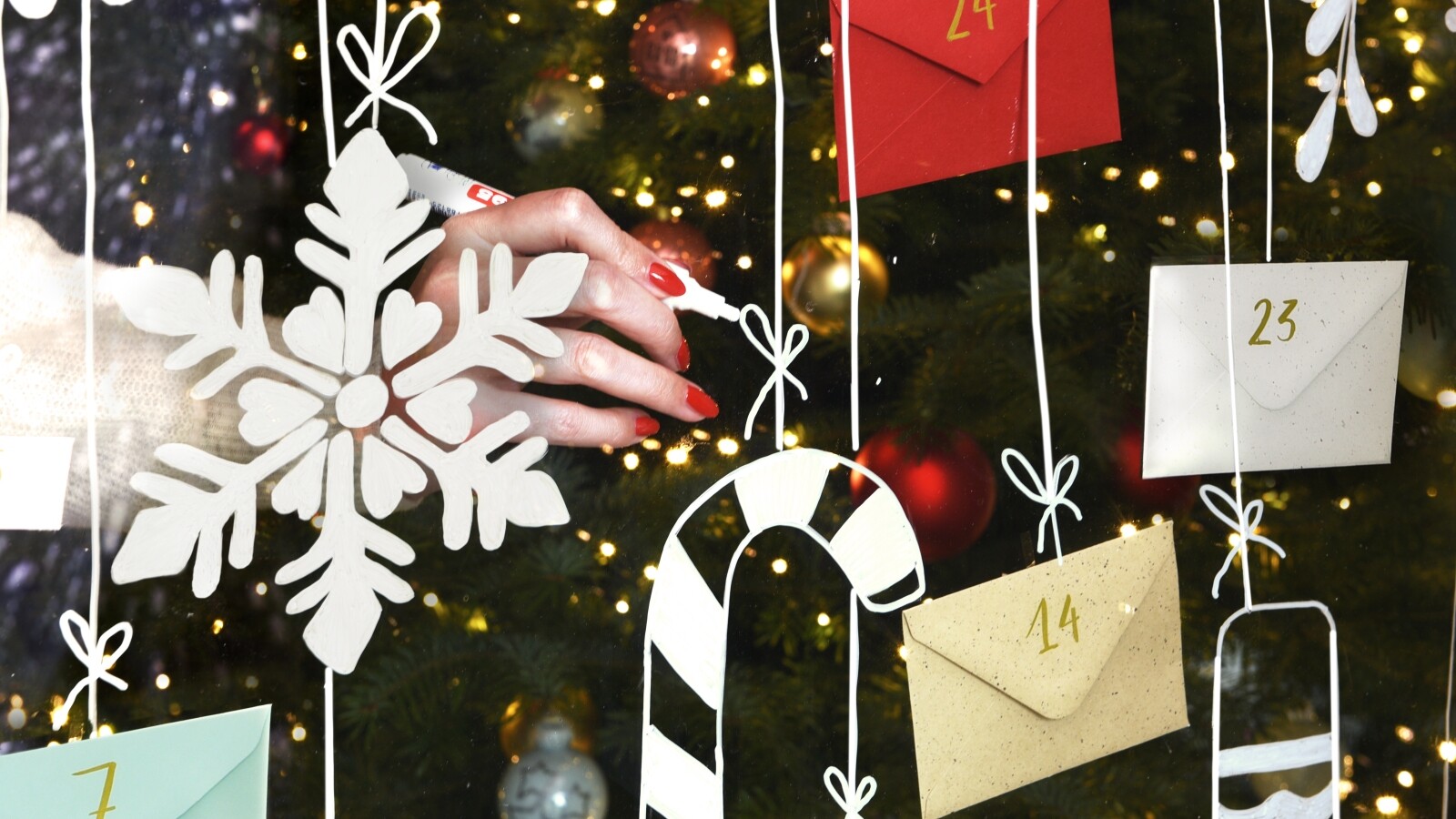 An Advent calendar for your window