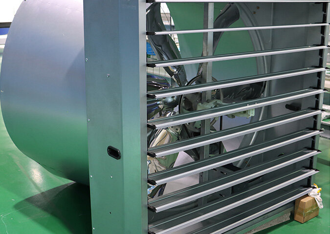 High-volume Antifreeze 50" Shutter Cone Fan
