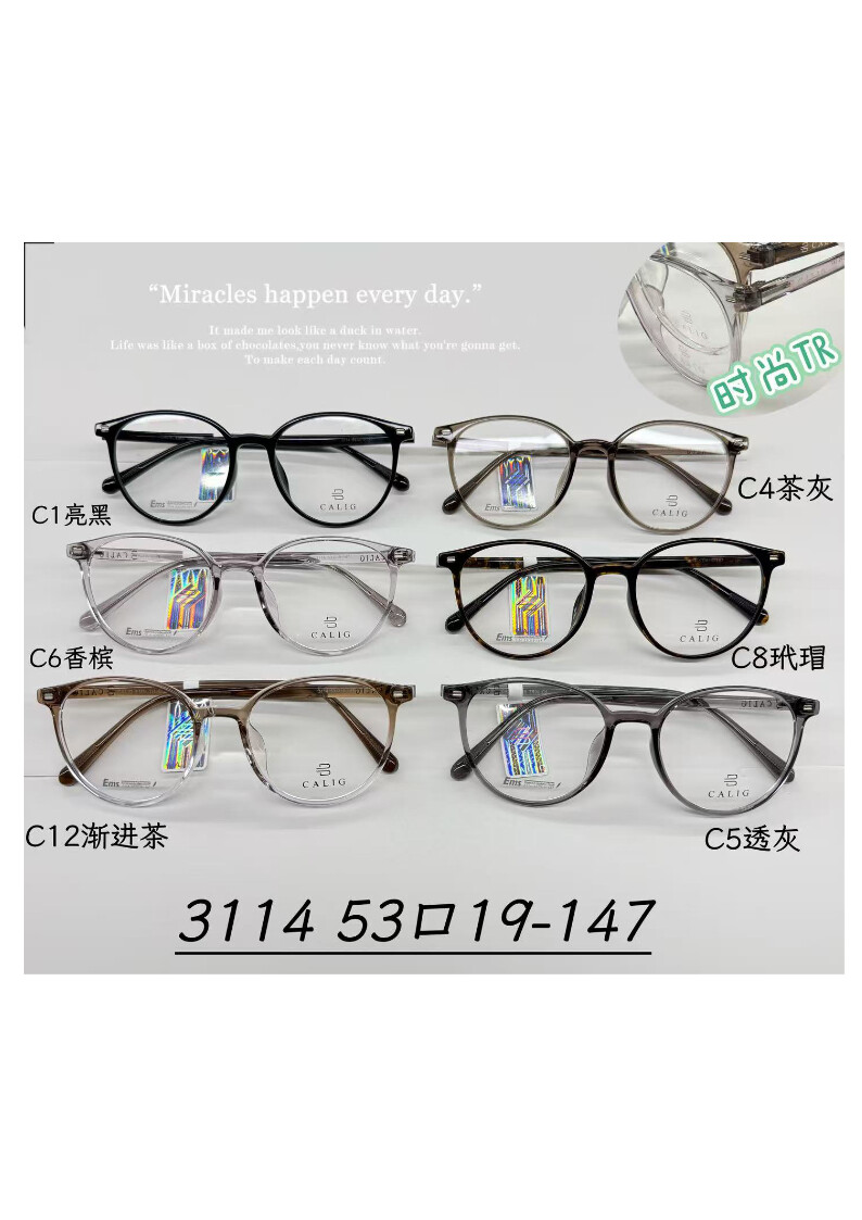 TR Optical Glasses #3114