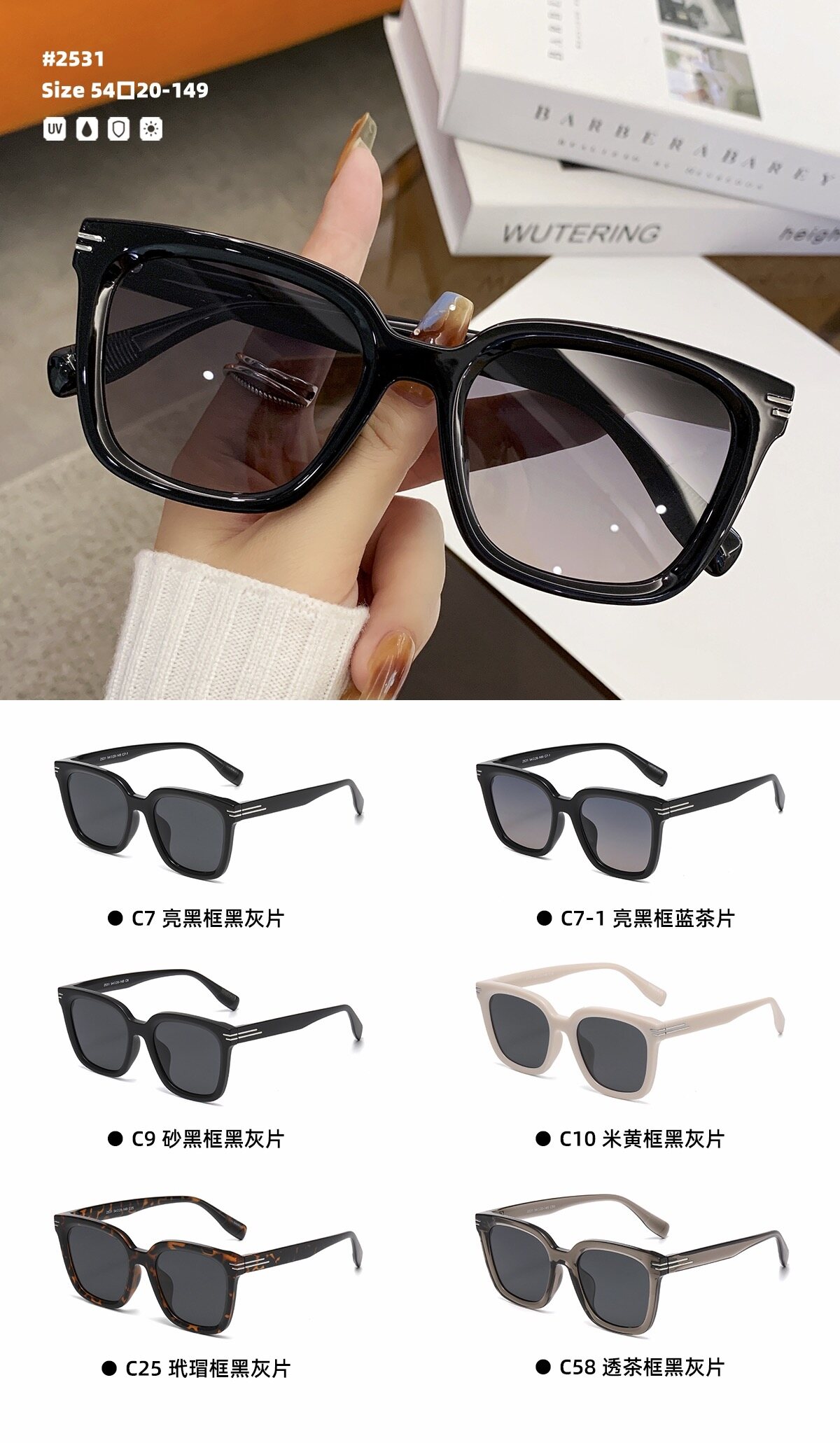 Casual Sunglasses #2531