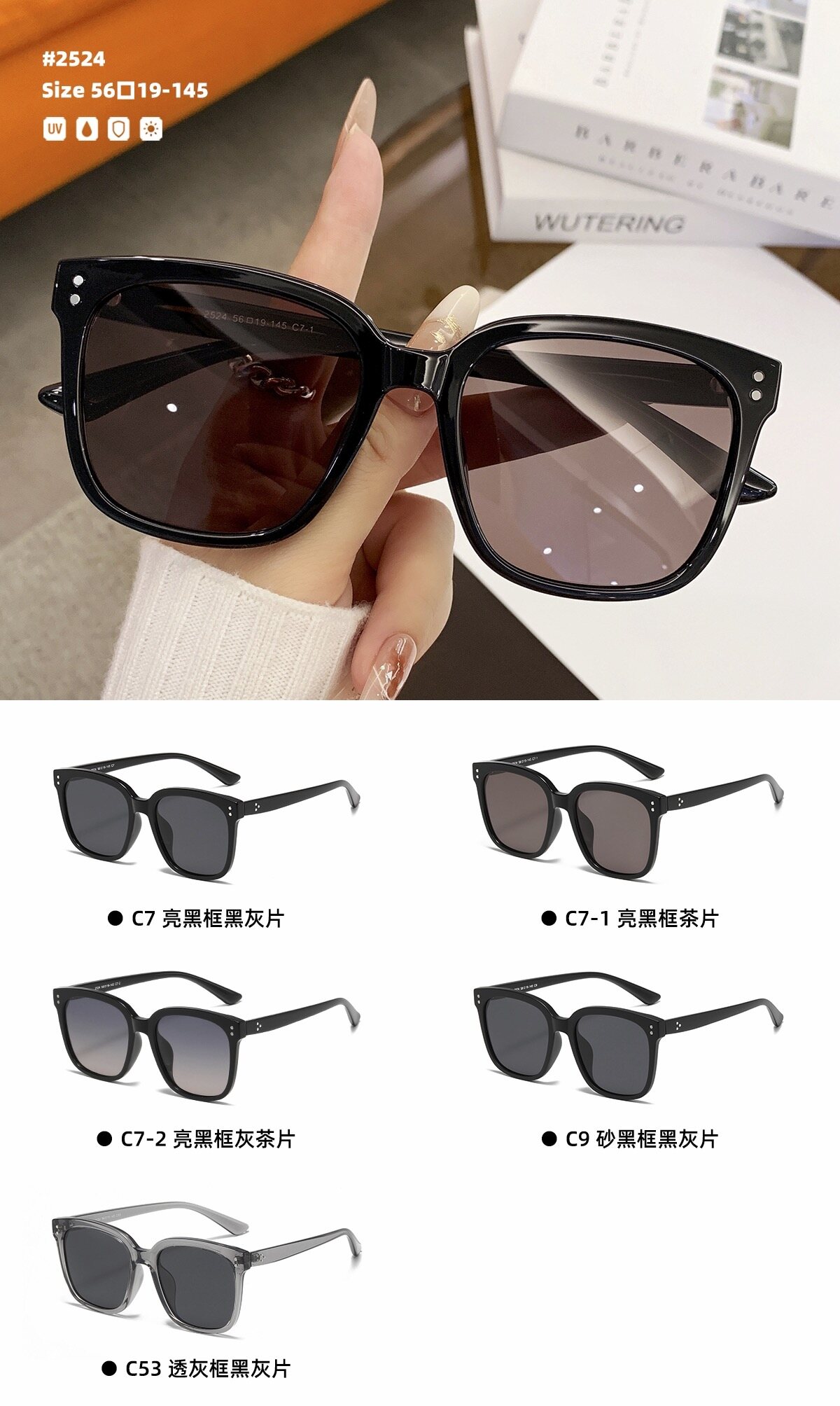 Casual Sunglasses #2524
