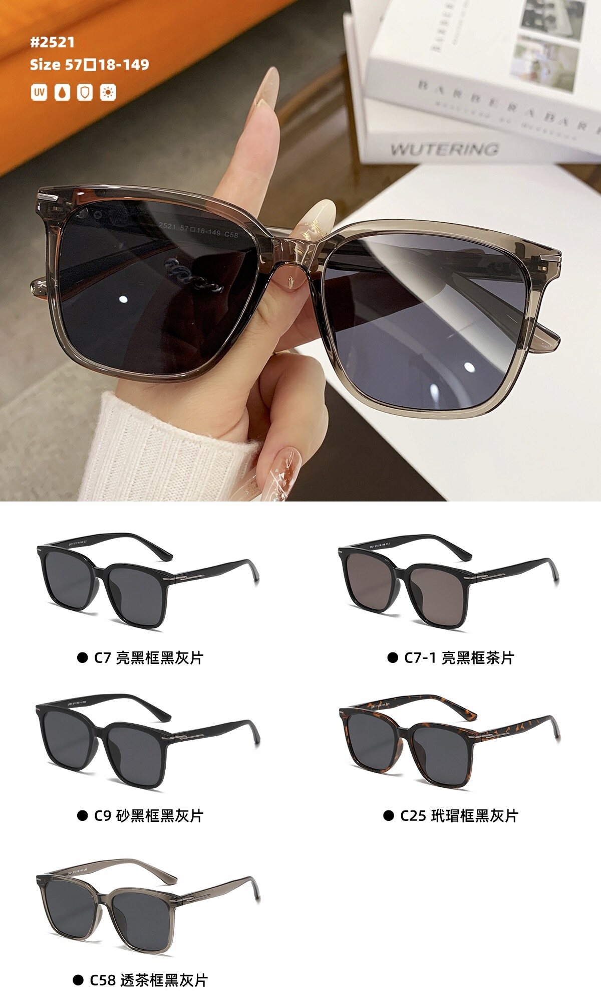 Casual Sunglasses #2521