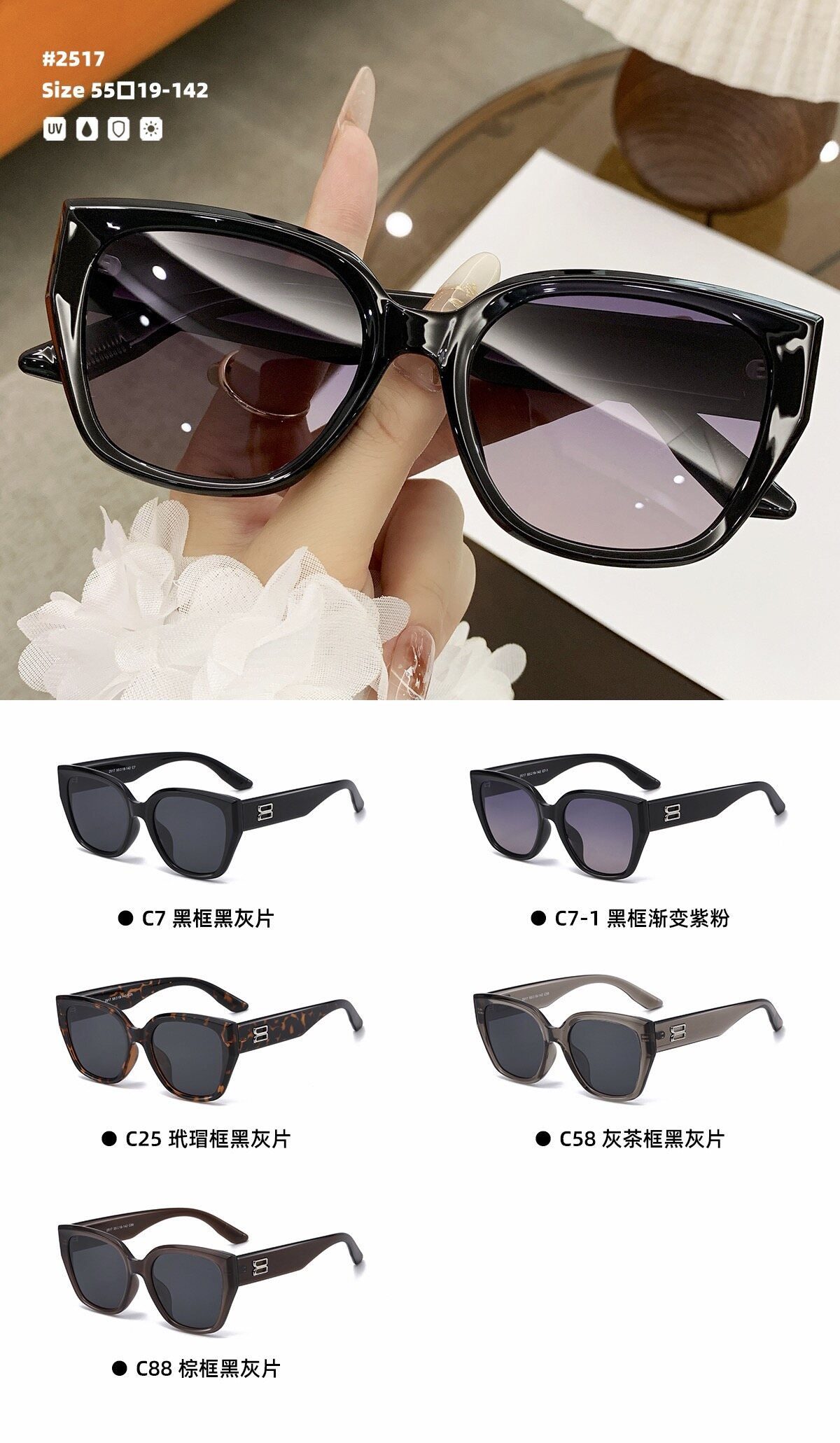 Casual Sunglasses #2517