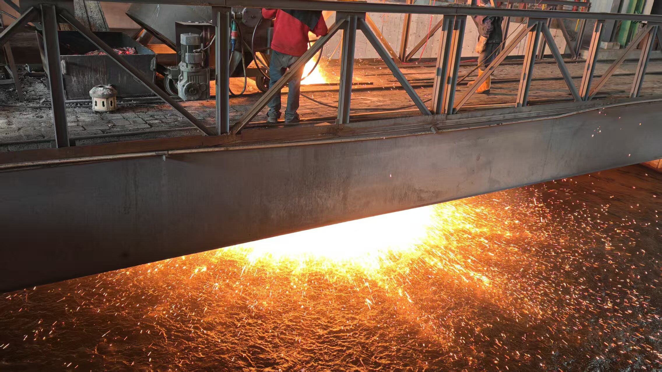 Steel Structure Beam - Shot Blasting Processing