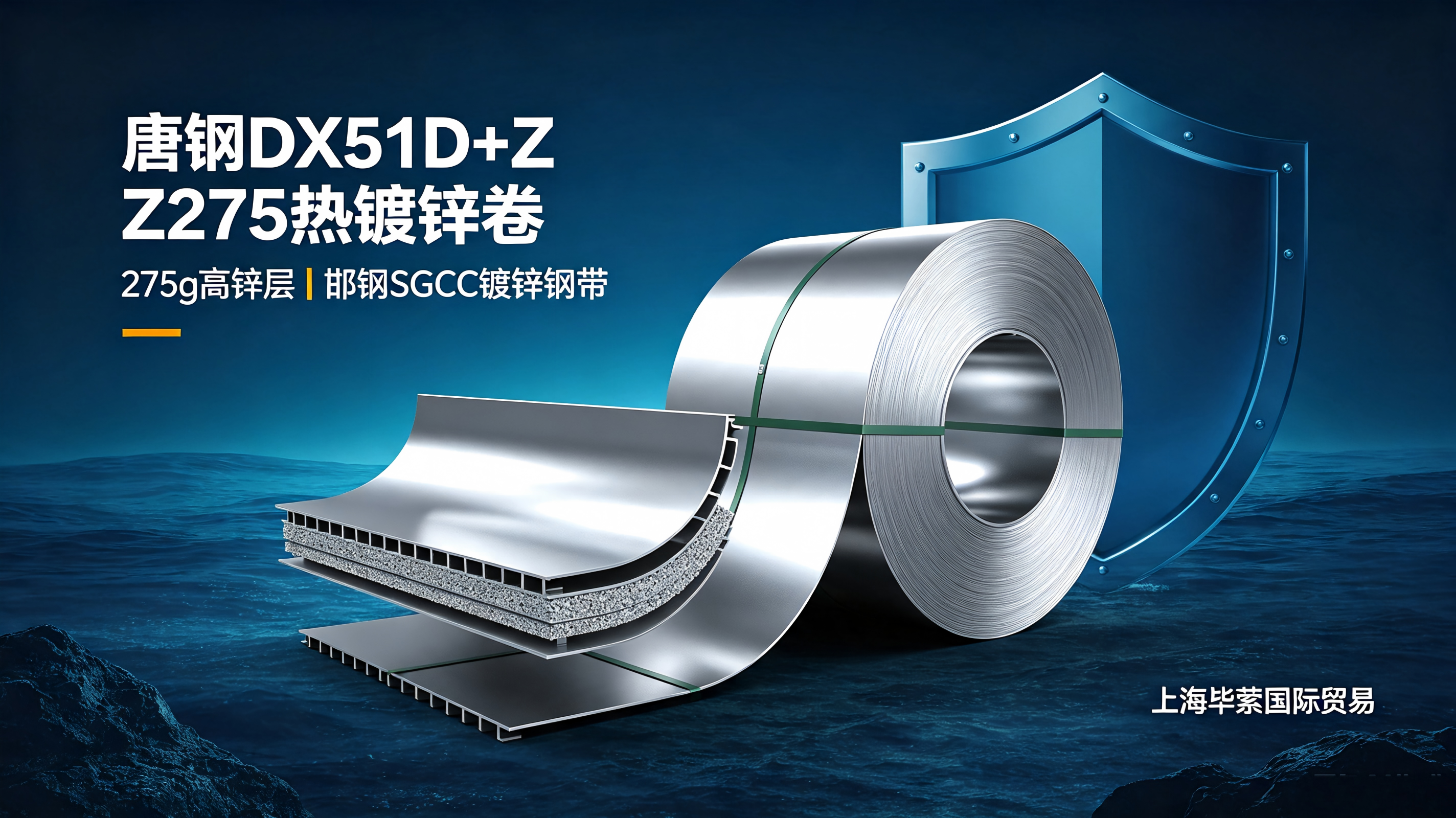 Hot-dip galvanized coil with spangle / without spangle DX51D+Z SGCC Baosteel Angang in stock
