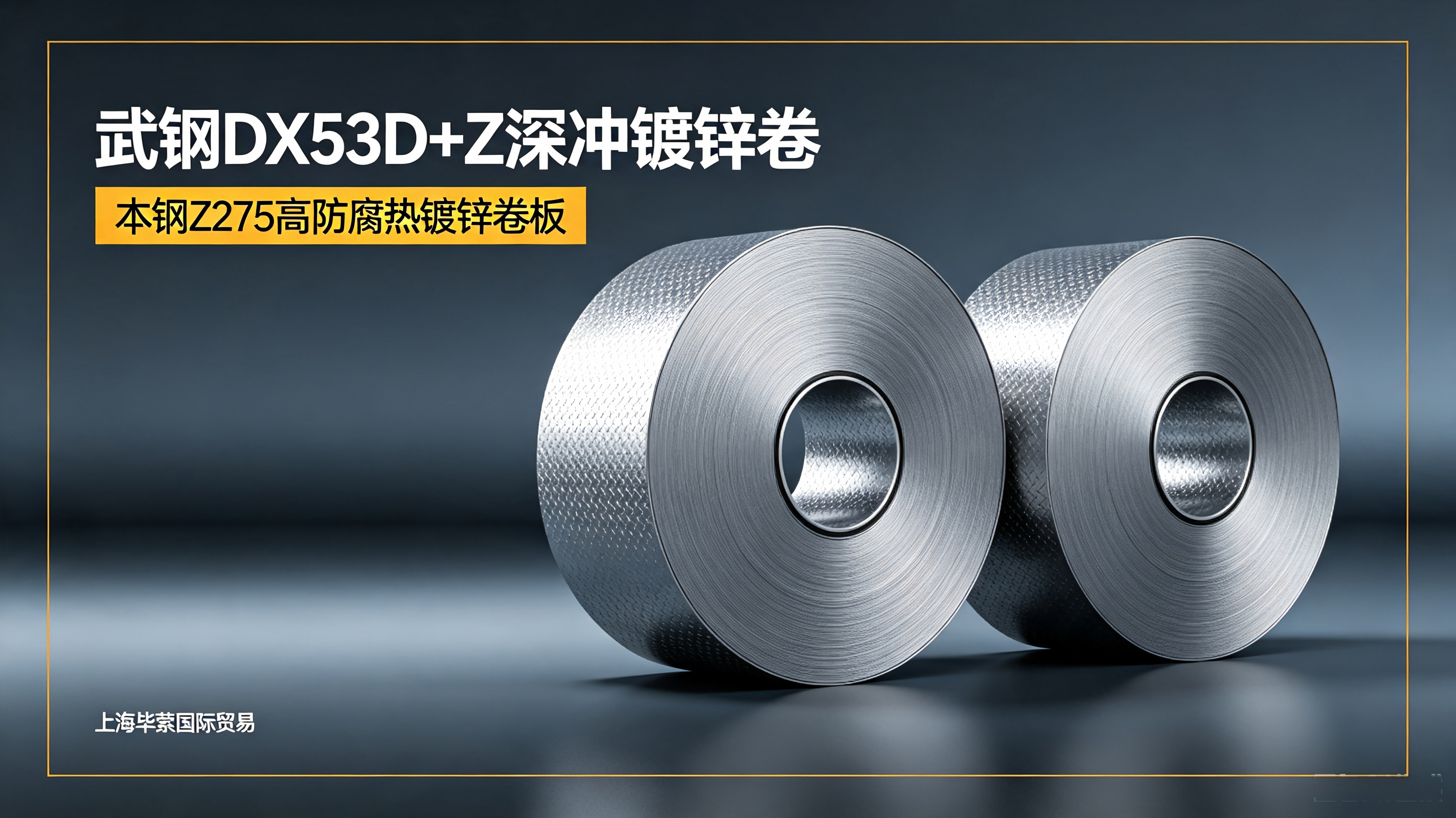 Hot-dip galvanized coil, direct from the mill DX51D+Z SGCC DX53D+Z | Shanghai Biying International Trade