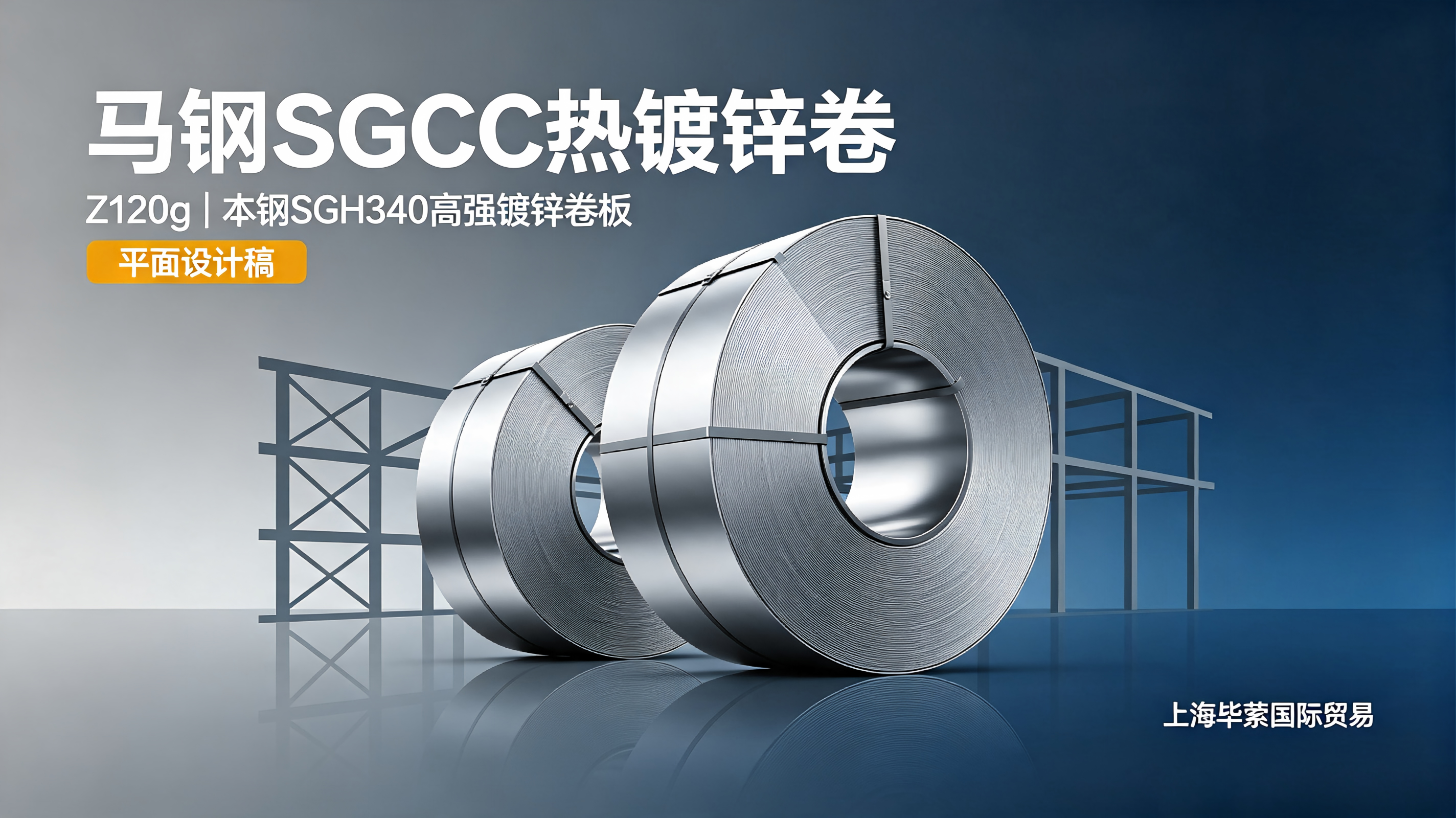 Ma Steel SGCC Hot-Dip Galvanized Coil Z120g|Ben Steel SGH340 High-Strength Galvanized Sheet