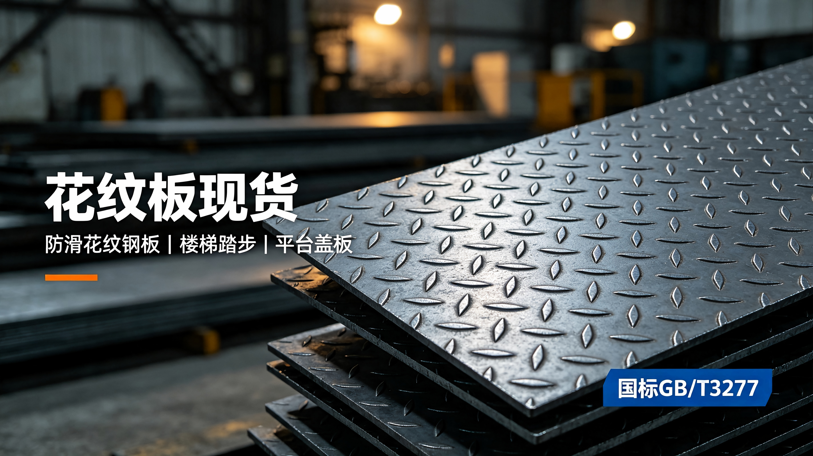 Angang HQ235B Hot-Rolled Checker Plate 2.0-10mm | GB Standard Anti-Slip Checker Plate | In-Stock Wholesale