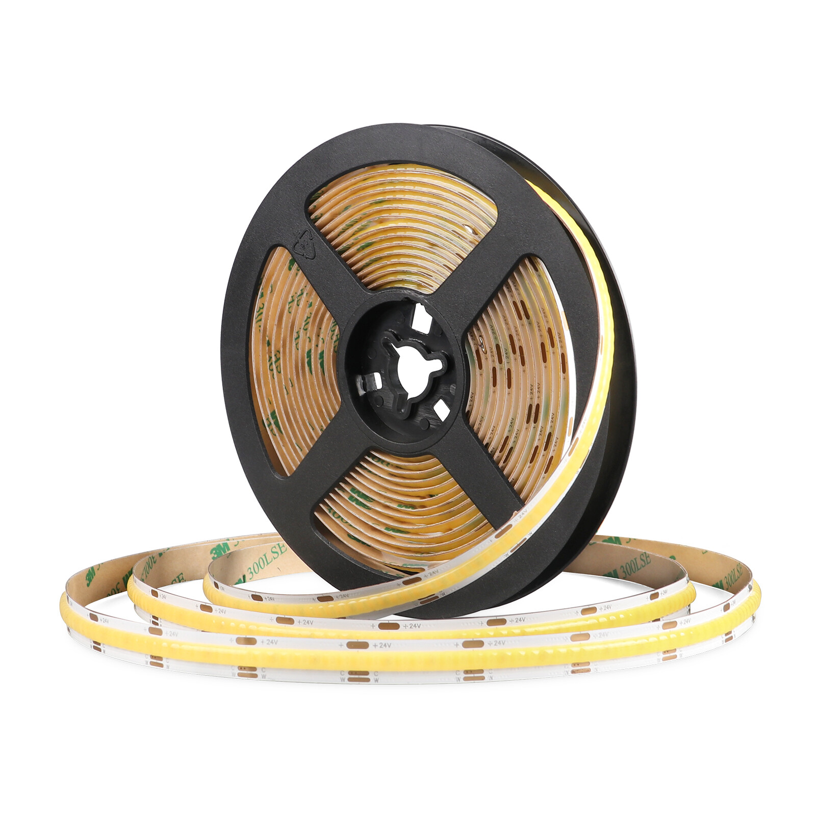 COB LED Strip 3000K Single Color 480LED per Meter 24V