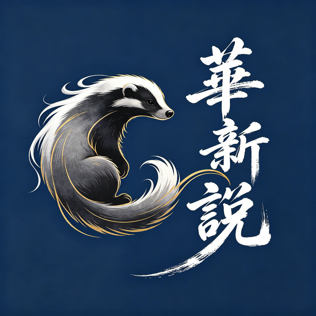 华新说 Logo