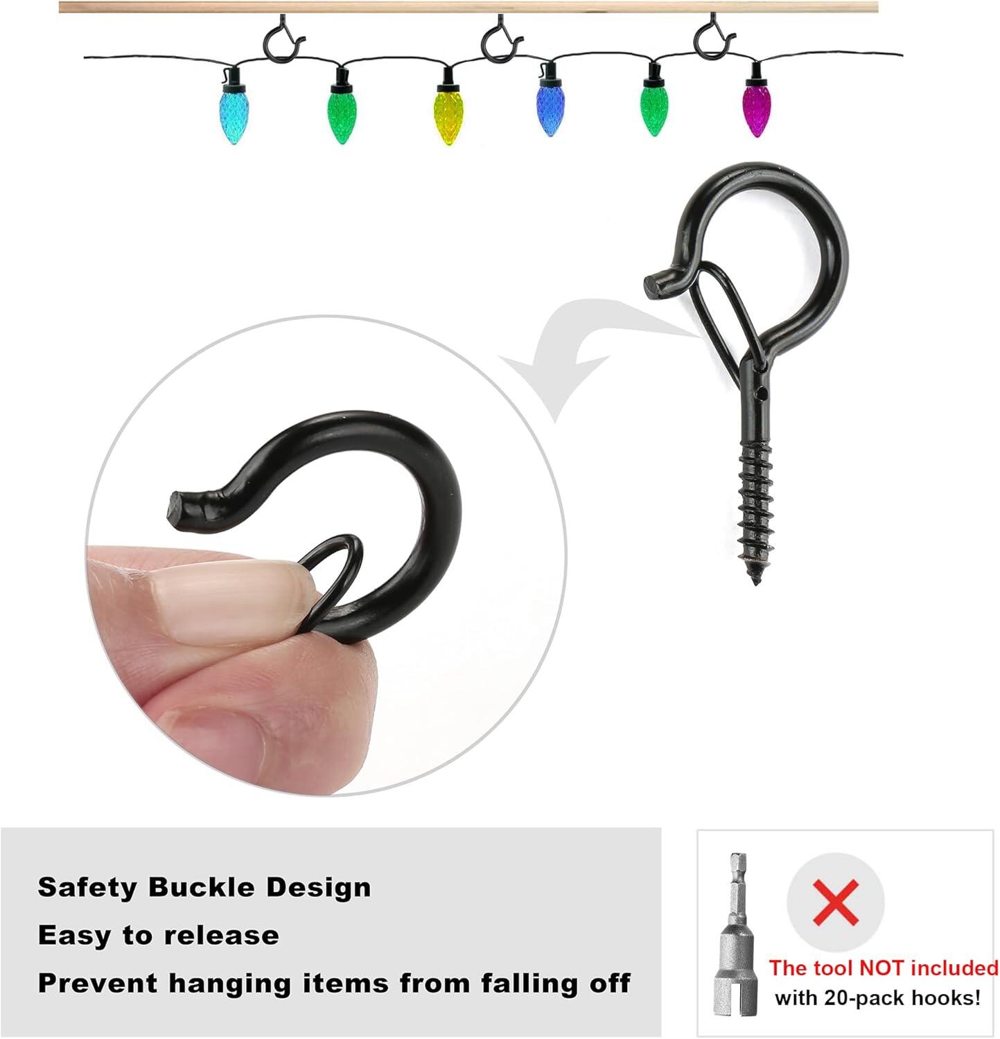 PlusRoc Outdoor Screw Hooks thumbnail 2