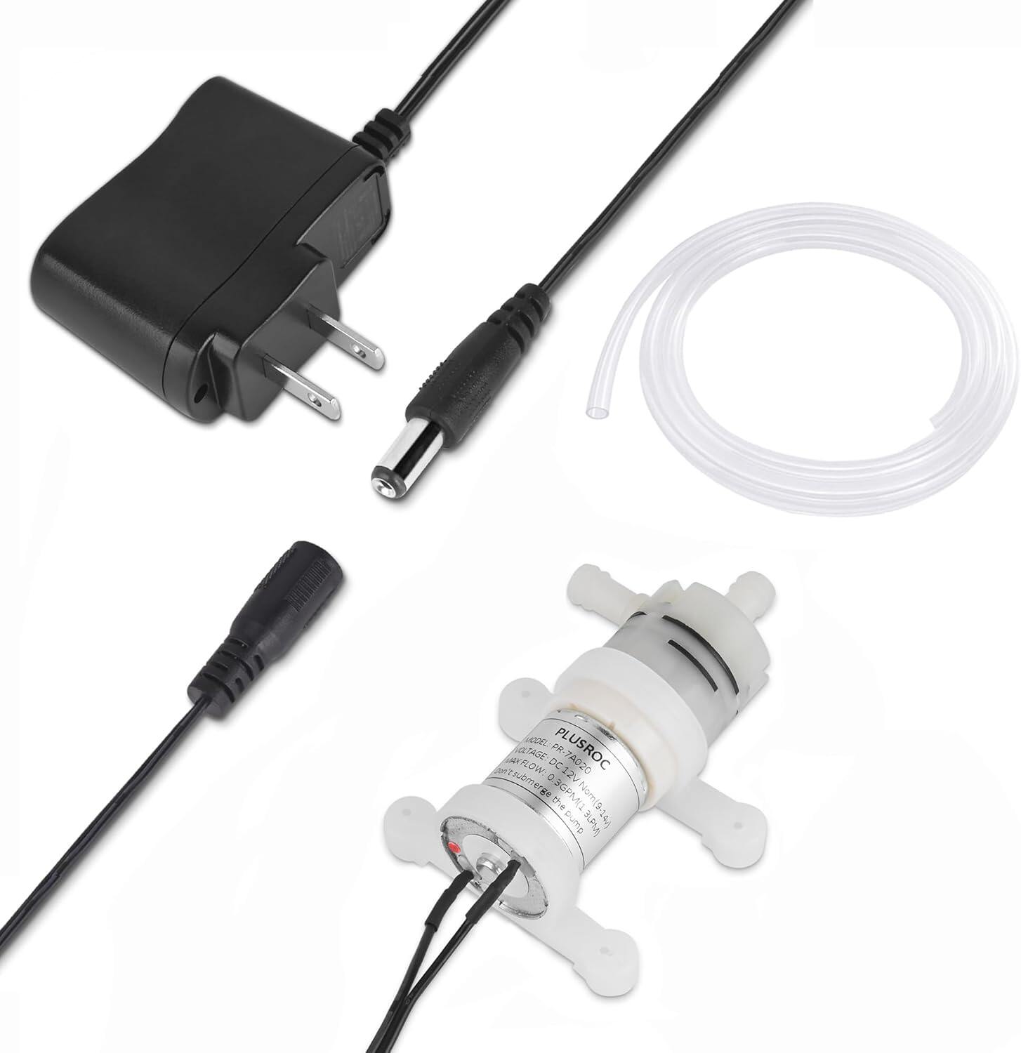 PlusRoc 12V DC Mini Water Transfer Pump