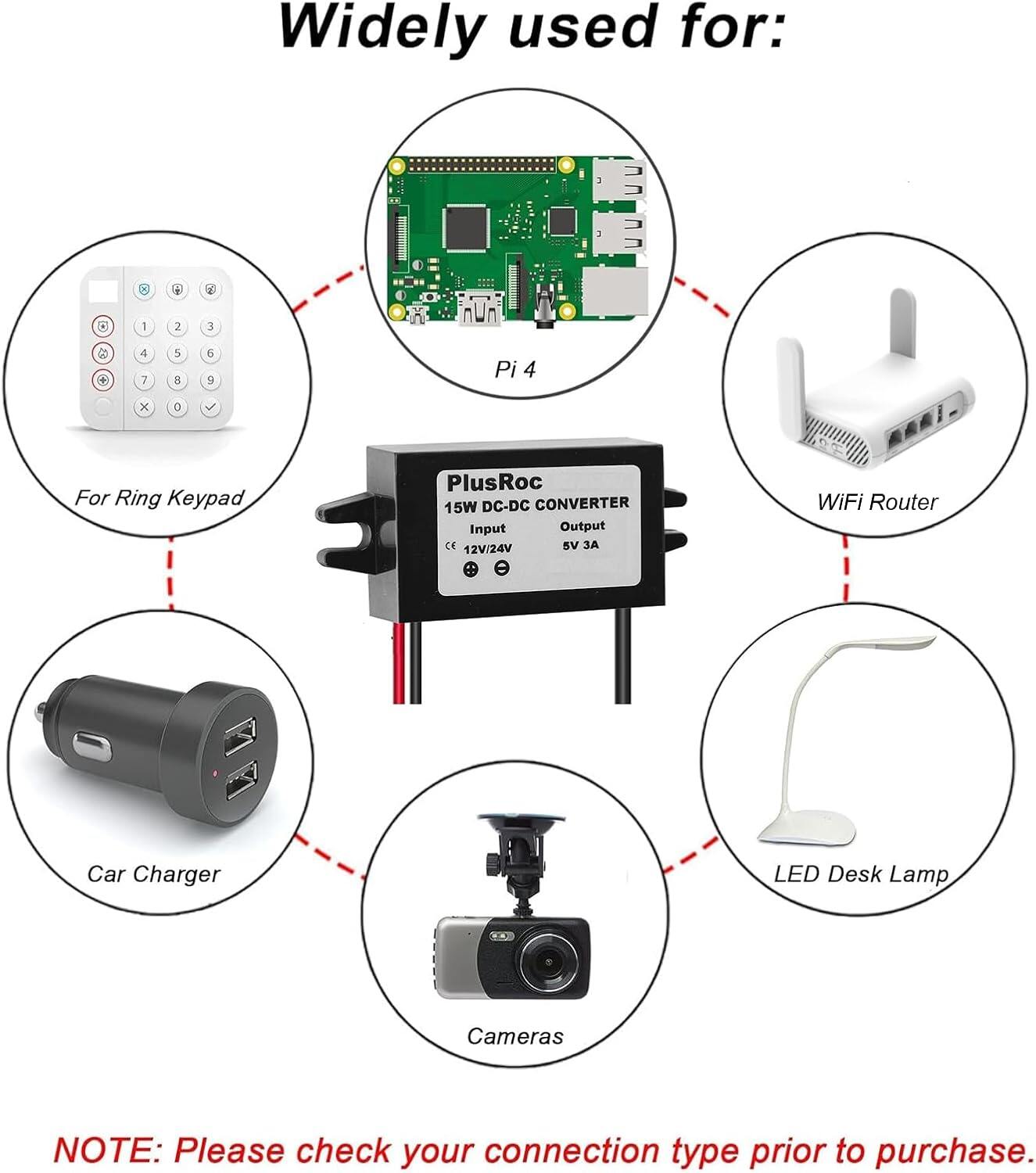 PlusRoc 12V/24V to 5V Converter thumbnail 5