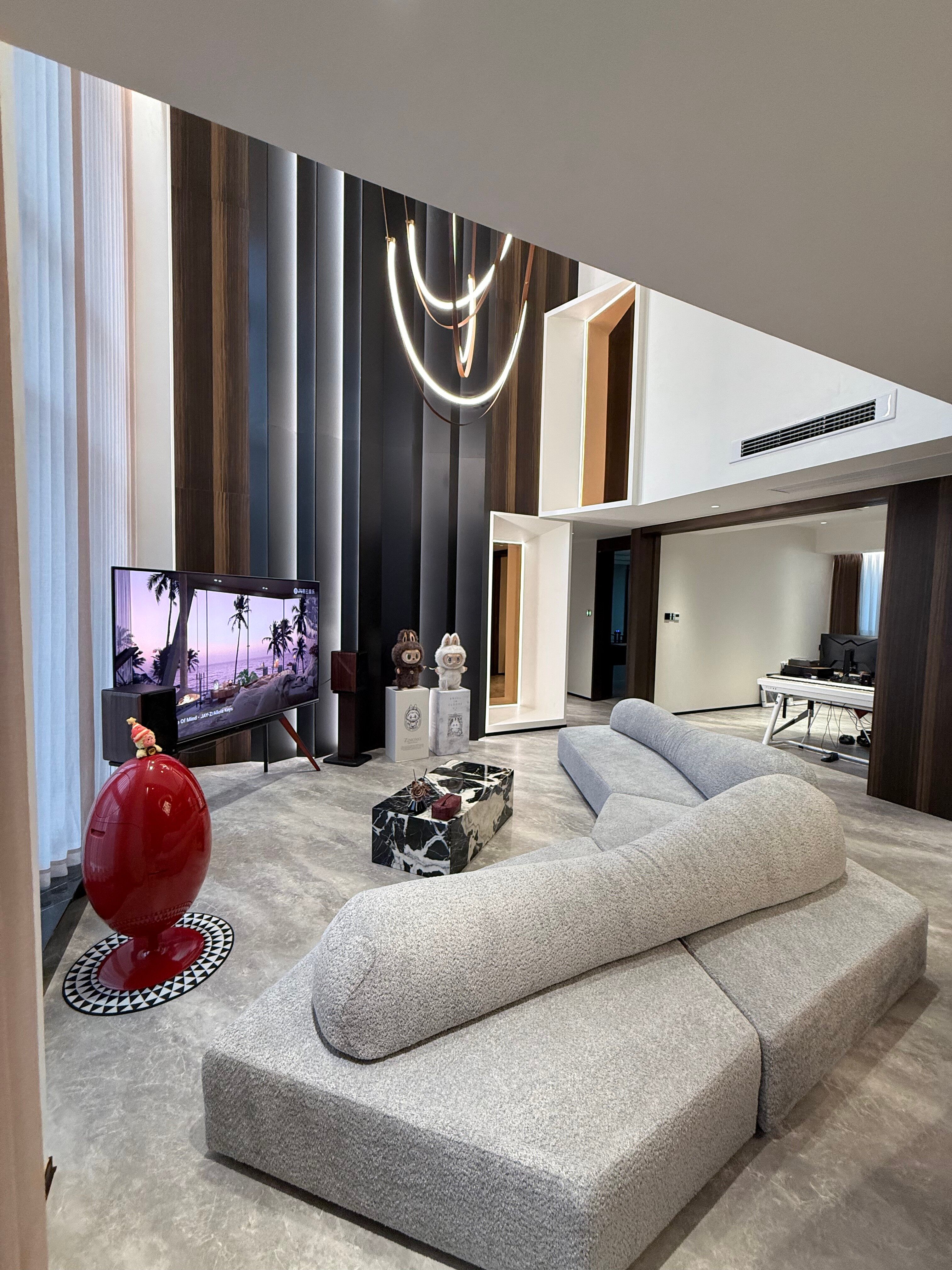 Chengdu Tianfu Nanhu International Flat: Full-Service Soft Furnishing Execution