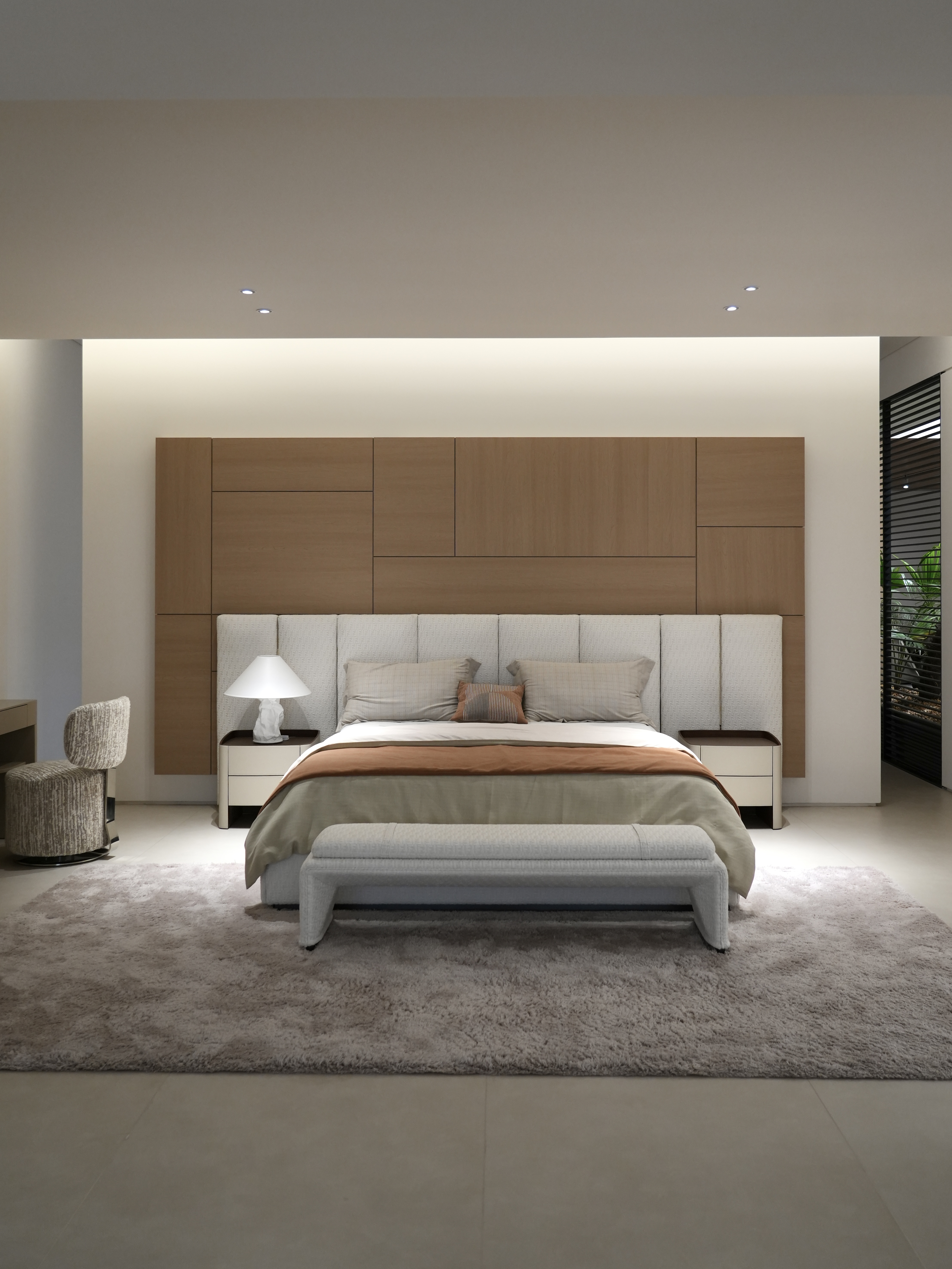Italian Luxury Upholstered Bed Frame | Top-Grain Leather, Silent Design