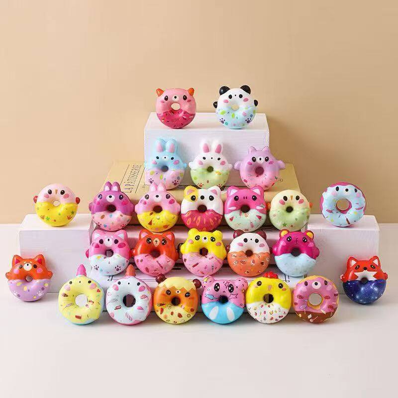 Animal Donut Squishy 20PCS Set