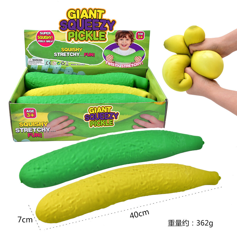 Giant Squeezy Pickle Squishy 40cm